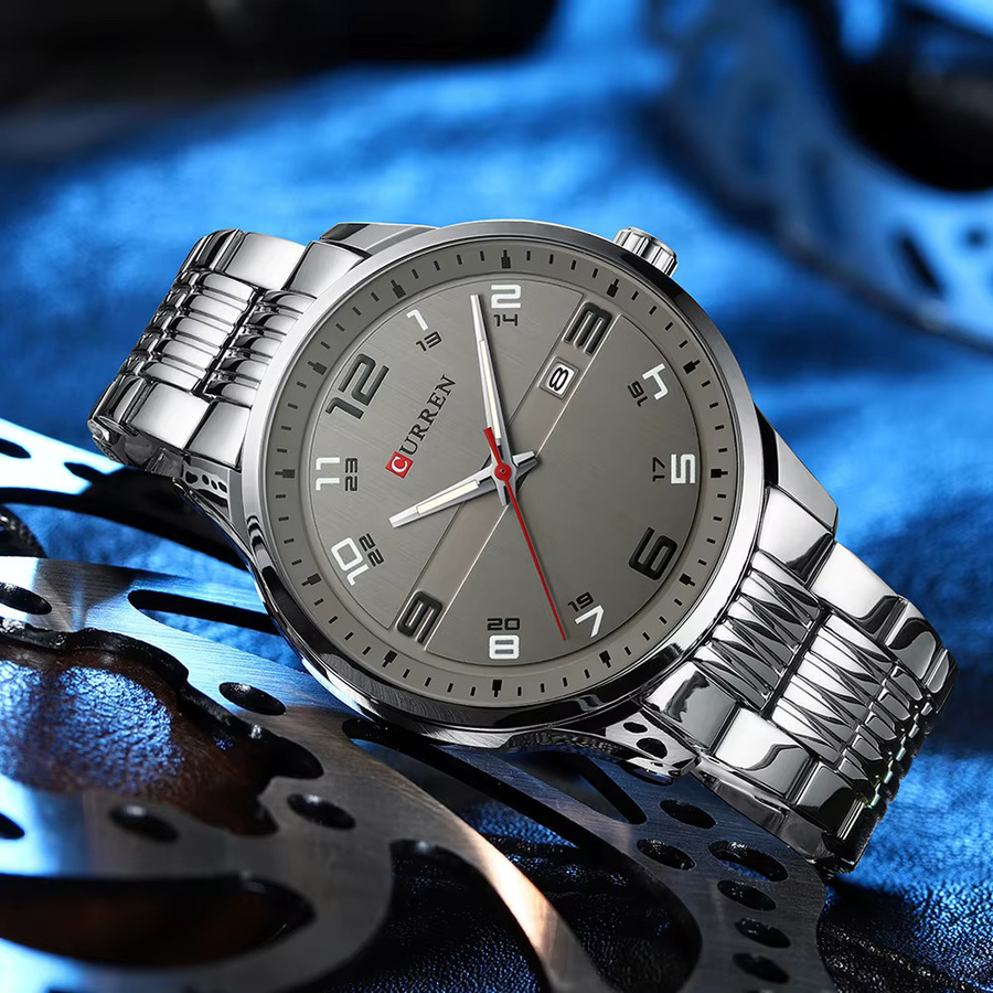 CURREN Armbanduhr, Quarz, Edelstahl, Herren - Bild 3