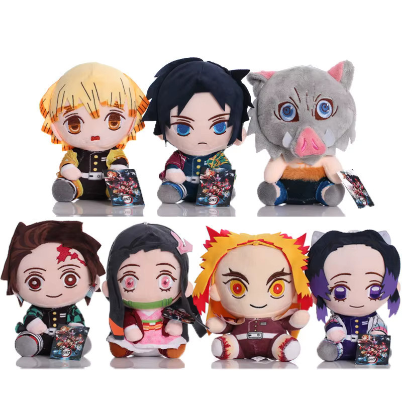 Bandai Demon Slayer Plüschtiere, Tokitou Muichir, Kyoumei Iguro Obanai Sanemi Uzui Tengen, Puppe - Bild 5