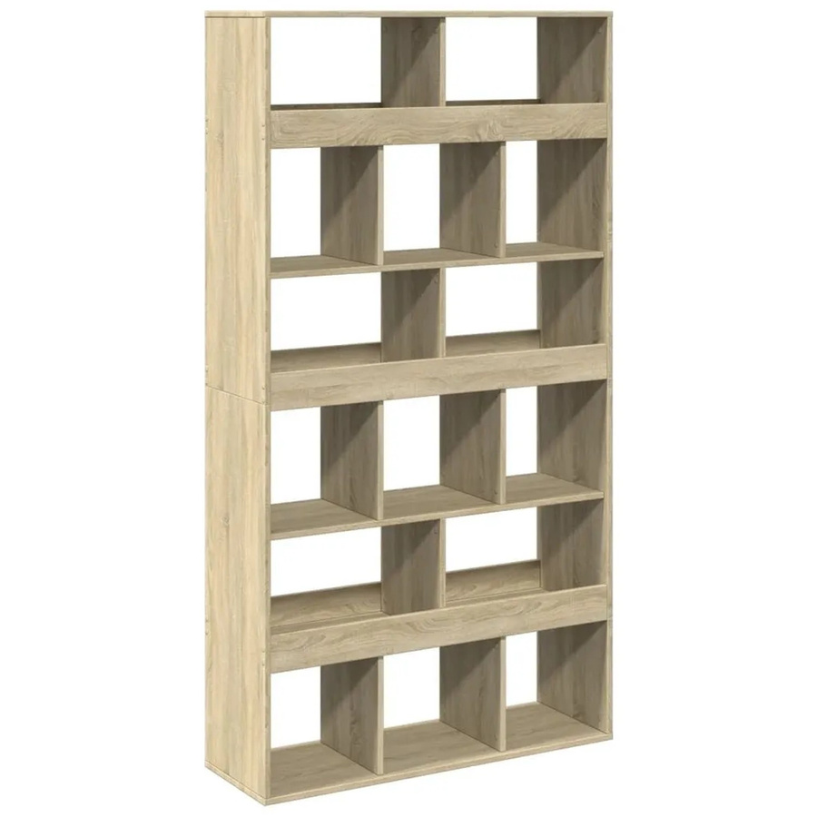 vidaXL Raumteiler aus Holzwerkstoff in Sonoma-Eiche, B/T/H: 100 x 33 x 187,5 cm - Bild 2