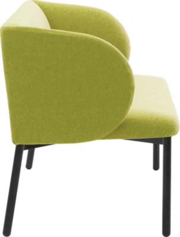 Leyform Sofa LIV 2-Sitzer in Hellgrün mit Stoffbezug und Armlehnen, B 127 cm, T 62 cm, H 74 cm - Bild 2