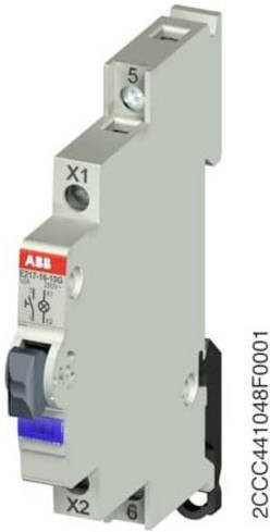 ABB Leuchtdrucktaster E217-16-10G220 IP20 in Grau - Bild 1