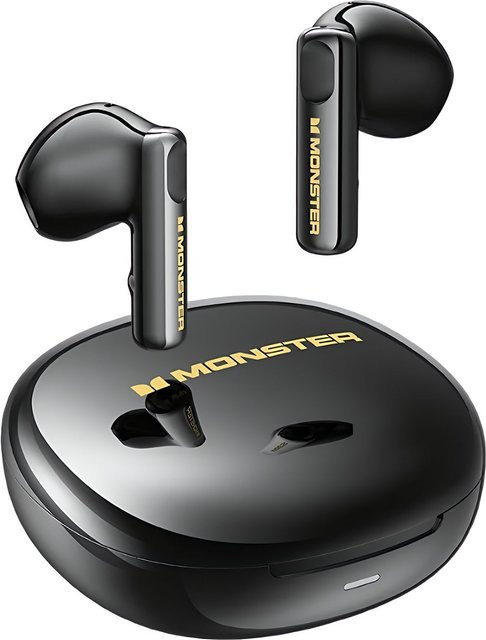 Monster N-Lite 209 Bluetooth-Headset TWS in Schwarz - Bild 1