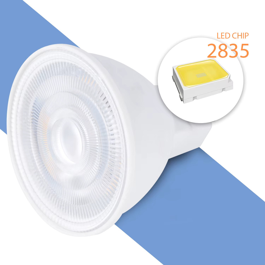 7W LED-Glühbirne E27 in Weiß mit kühlem Weiß für Deckenleuchten und Kronleuchter - Bild 2