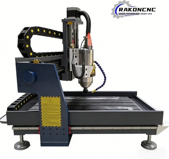 Rakoncnc CNC-Fräse 4040 6090 Gravur- und Fräsmaschine für Holz und MDF in Blau - Bild 1