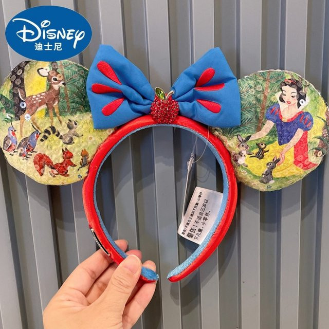 Disney Schnee wittchen 100. Jahrestag Ausgabe Stirnband, Cosplay Zubehör, Pailletten - Bild 1