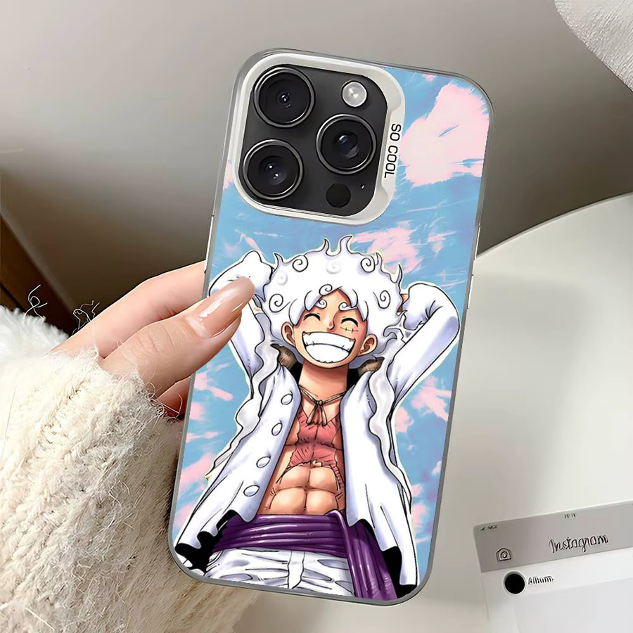 Bunte Handyhülle L-Luffy-S Gear 5 für Apple iPhone 17 16 15 14 13 12 11 8 7 Pro Max Plus Mini - Bild 5