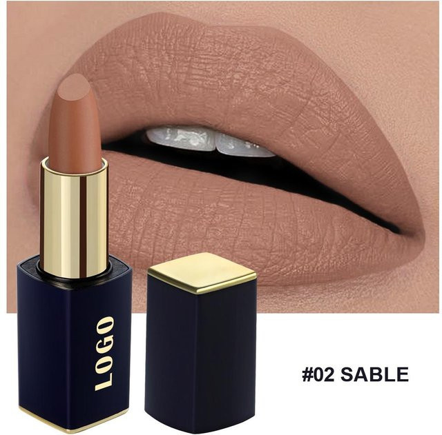 Global Beauty Lippenstift Matt, #02 Sable - Bild 1