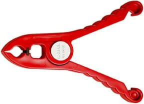 Knipex Kunststoffklammer in Rot, Länge: 150 mm - Bild 1
