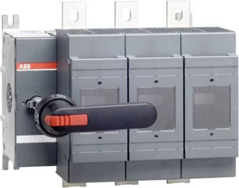 ABB Lasttrennschalter OS800D03P, 3-polig, 720A, grau - Bild 1