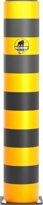 Ampere Rammschutz-Poller Rack-Mammut® Strong aus Kunststoff in verkehrsgelb, Durchmesser: 20 cm, Höhe: 110 cm - Bild 1