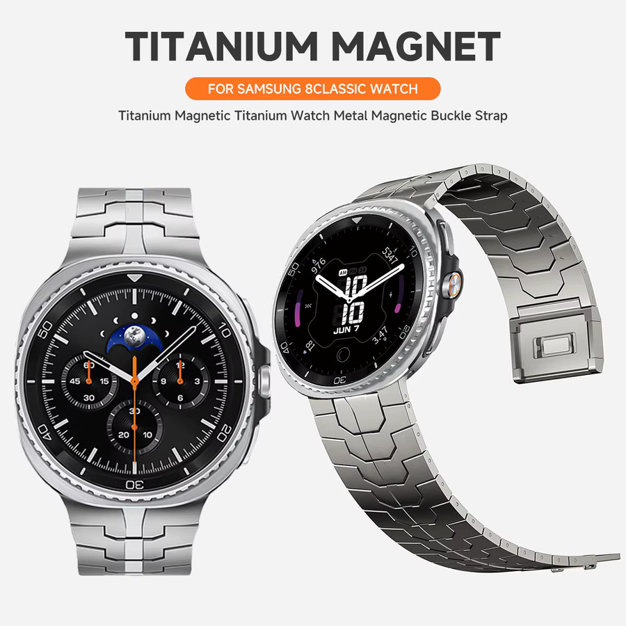 CHIICSMART Uhrenarmband Titan, Silber, Unisex - Bild 3