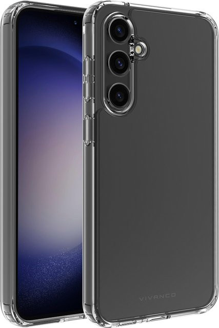 Vivanco Anti-Shock Schutzhülle für Galaxy S23 FE, transparent - Bild 1