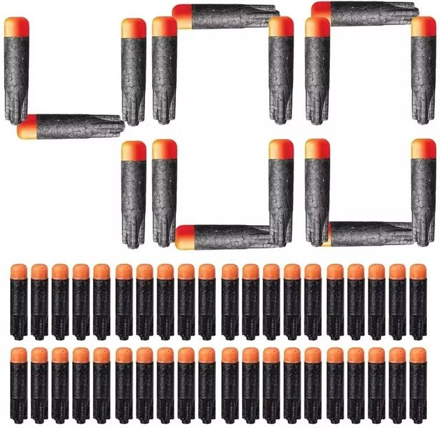 ZIVCONCING NERF Ultra, Schwarze Kugeln, Nachfüllpack, Schaumstoff - Bild 1