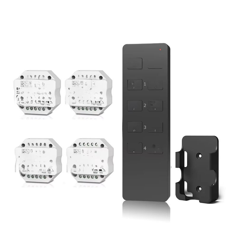 MJJC LED-Dimmerschalter S1-B mit kabelloser Fernbedienung, Triac-Dimmer für 230 V AC, Wanddimmer für Glühbirnen und Lampen - Bild 4