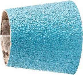 PFERD TOOLS Zirkon Schleifhülse GSB Konisch Ø 22-29x30mm Z80 Blau für hohen Abtrag auf Stahl - Bild 1