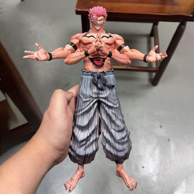 Bandai Ryomen Sukuna Anime Figur aus PVC, Höhe: 30 cm, Multicolor - Bild 1