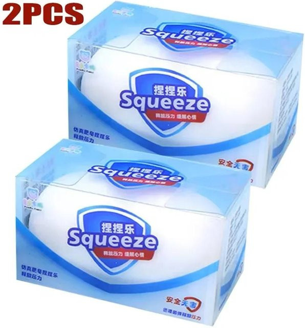 Squishy Seifenball, weicher sensorischer Fidget Stressball, Quetschspielzeug - Bild 1