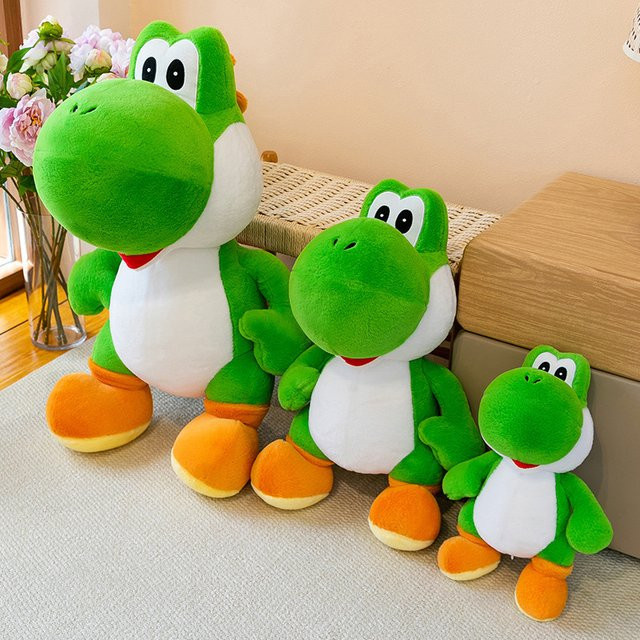 Bandai Yoshi Dinosaurier Plüschtier Puppe, Super Mario, 40-60cm - Bild 1