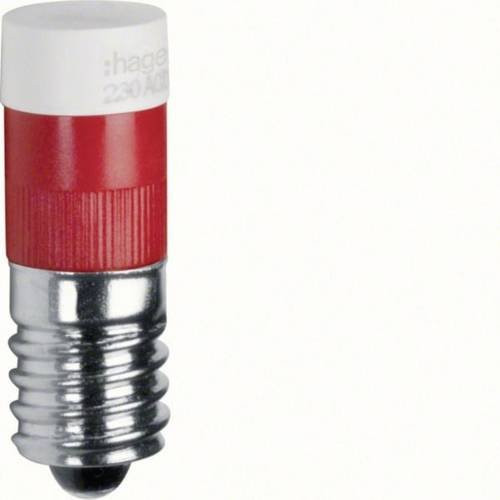 Hager LED-Ersatzlampe Rot E10 Glas WDA2727R - Bild 1