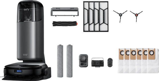 eufy S1 Pro Complete Saugroboter in Anthrazit - Bild 1