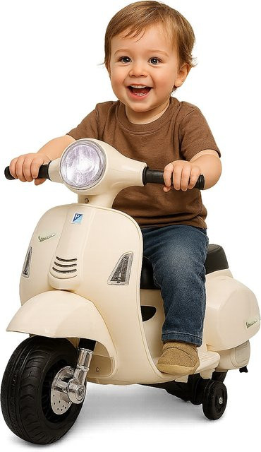 JAMARA Vespa Ride-on Mini Elektrofahrzeug weiß ab 18 Monaten - Bild 1