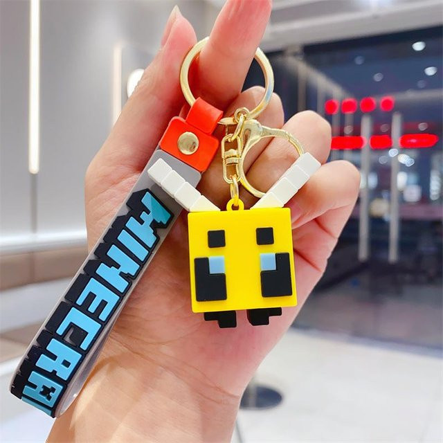 Artily Schlüsselanhänger Minecraft, Kinder, PVC, Silikon - Bild 1