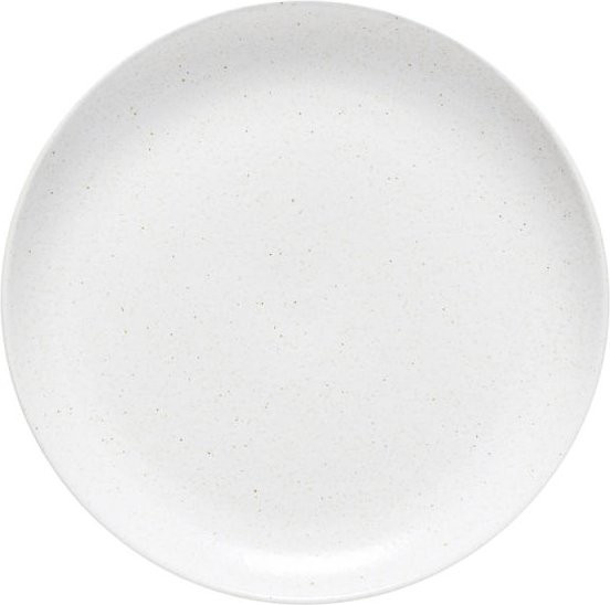 Costa Nova Servierplatte Pacifica aus Keramik, Weiß, Durchmesser: 20 cm, Höhe: 2,4 cm, 18er Packung - Bild 1