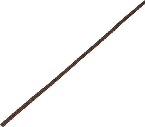 TRU COMPONENTS Geflechtschlauch aus PET in Braun, Durchmesser 3 bis 7 mm, Länge: 10 m - Bild 1