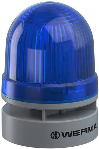 Werma Signaltechnik Signalleuchte Mini TwinLIGHT Combi Blau 24 V/DC 95 dB - Bild 1