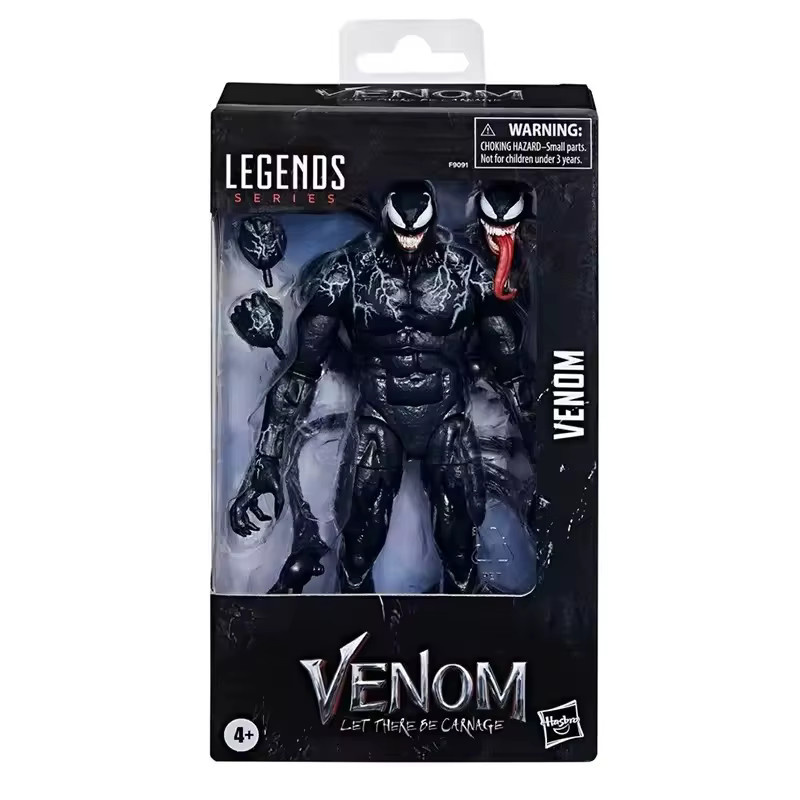 Bandai Marvel Venom 2 Legends Actionfigur, mit beweglichen Gelenken, mit austauschbarem Gesicht, ab 3 Jahren - Bild 3