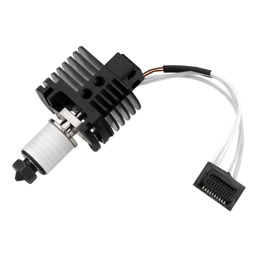 Bambu Lab Upgrade-Hotend-Kit für P1P und P1S mit Bimetall-Hals, Thermistor und gehärteter Stahldüse in Schwarz - Bild 3