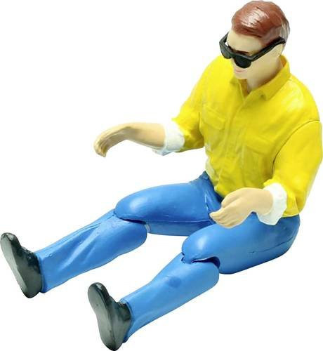 EXTRON Modellbau X3270 Erwin Pilotenpuppe aus Kunststoff - Bild 1