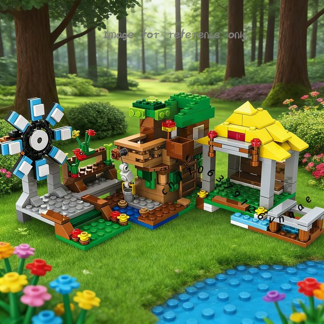 Moc Tree House Manor, Bausteine, Natur, Bunt / Mehrfarbig - Bild 1
