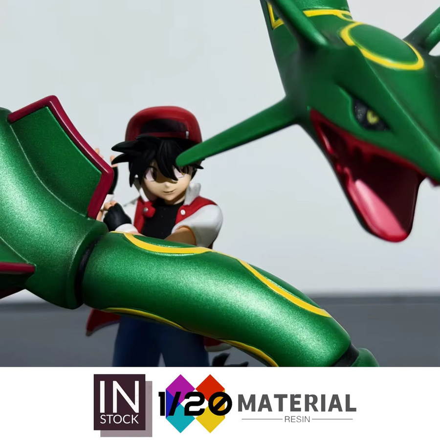 Re-ment Mega Rayquaza Split3-4, Pokémon, 1/12 Resin Scale World, Kunststoff - Bild 4