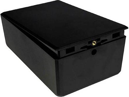 Camdenboss Easy Assembly CBEAC-03-BK Gehäuse aus ABS Kunststoff in Schwarz, B/T/H: 130 x 80 x 45 mm, 50 Stück - Bild 1