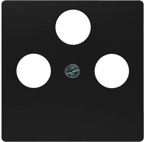 Siemens Abdeckplatte 5TG2548-2SB in Schwarz - Bild 1