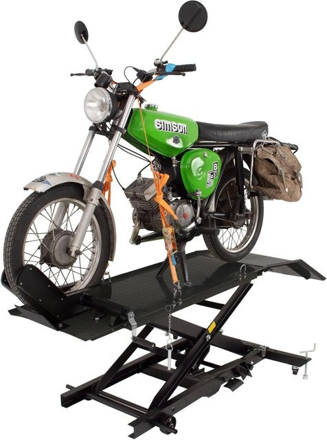 TRUTZHOLM Motorradhebebühne Hydraulisch Schwarz Breite: 47 cm - Bild 1