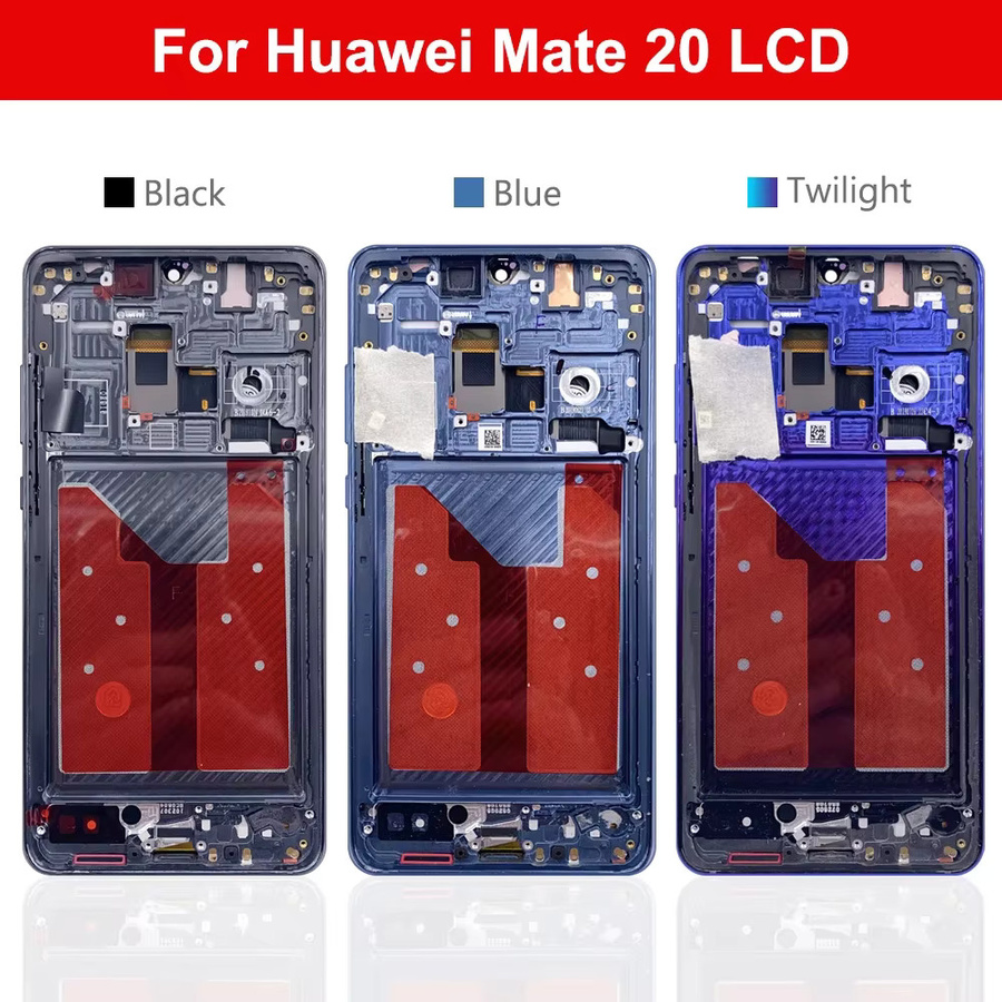Huawei Mate 20 AMOLED LCD-Display mit Touchscreen-Digitizer-Baugruppe in Schwarz, kompatibel mit HMA-L29 L09 LX9 AL00 TL00 - Bild 2