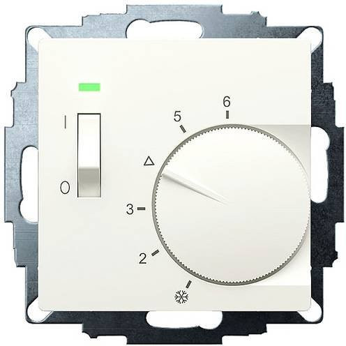 Eberle UTE 1012 Raumthermostat Unterputz zum Heizen in Beige mit Display - Bild 1
