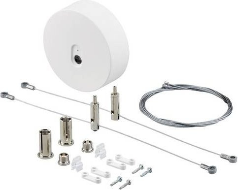 Philips Seilabhängung SP340Z SMT L1500 SI in Weiß aus Metall für LED-Leuchten - Bild 1