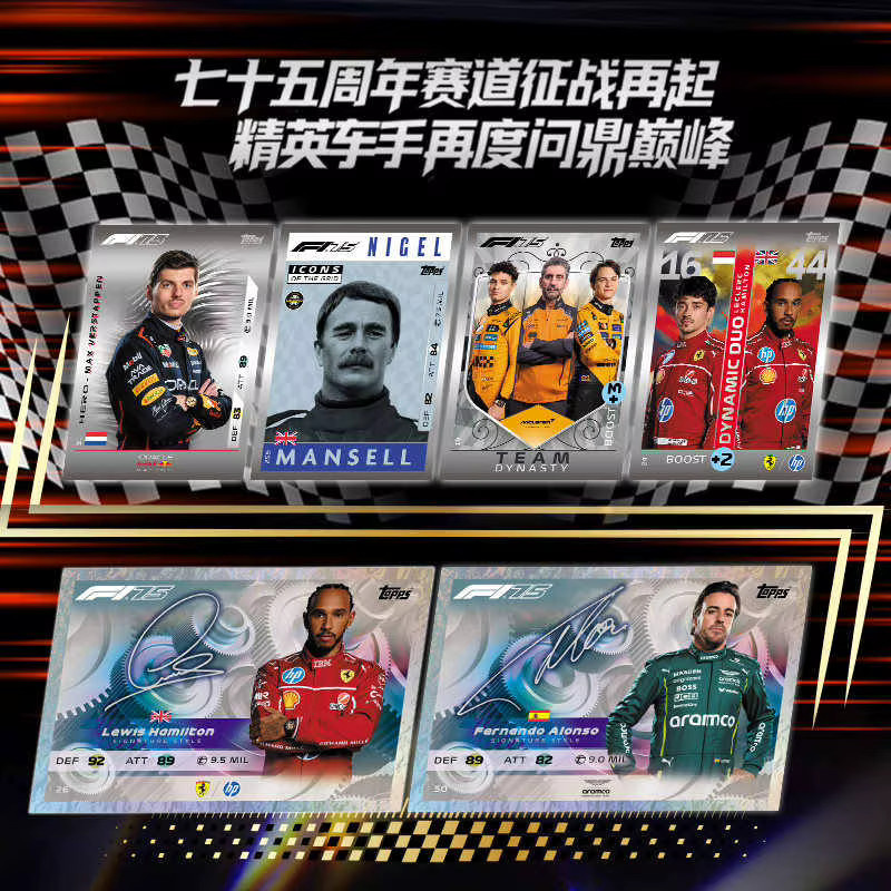 Topps Turbo Attax Formel 1 F1 Diamant-Karten Mystery Box, Sammelkarten - Bild 4