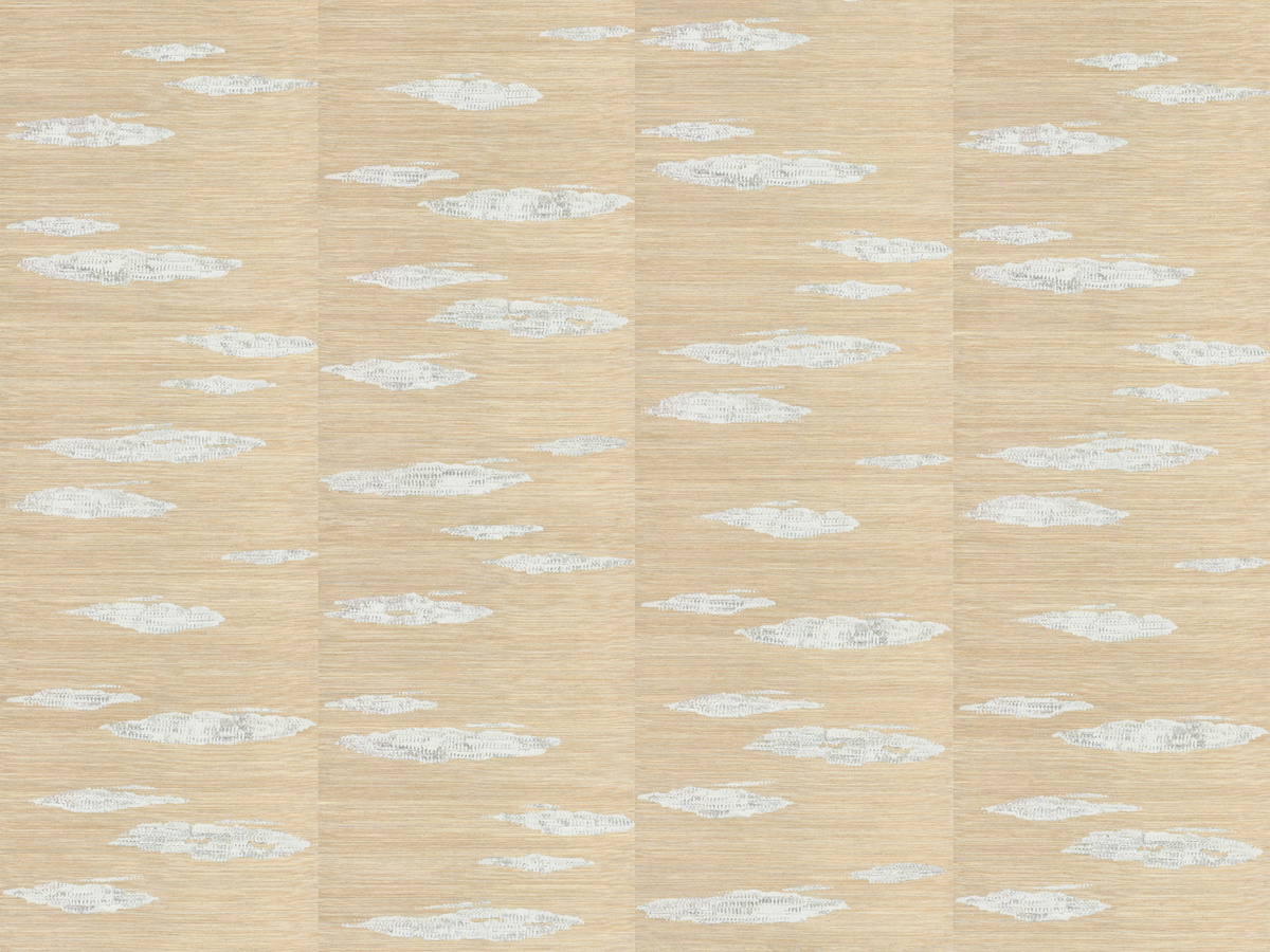 Élitis Tapete Orion RM 1075 01 in Beige mit abstraktem Design - Bild 1