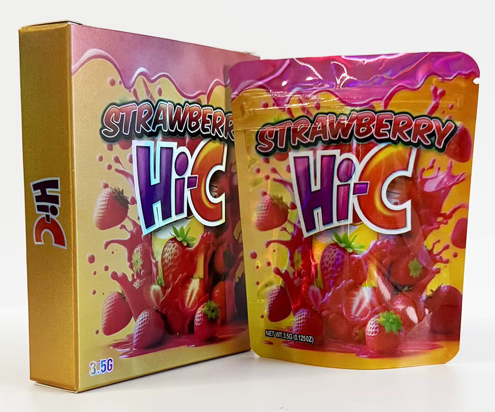 Combo Pack Box Set mit geruchsdichten Mylar-Beuteln aus Kunststoff und Papier, Mehrfarbig, 3,5 g Füllmenge - Bild 3