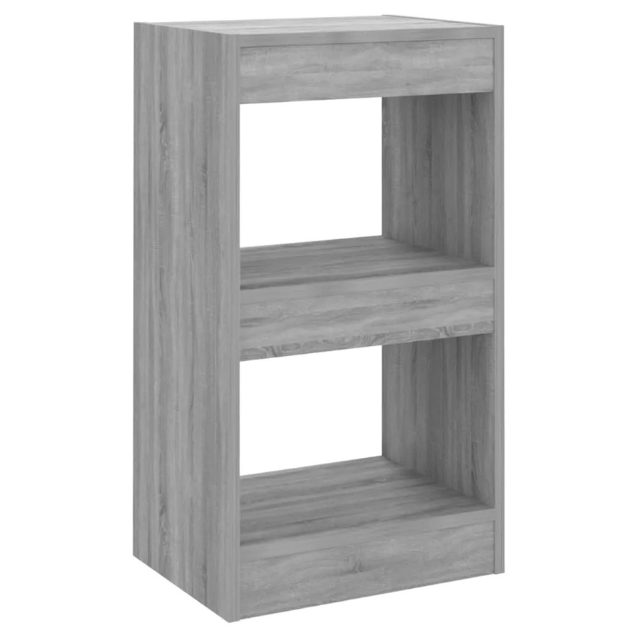 vidaXL Bücherregal und Raumteiler in Grau Sonoma, B/T/H: 40 x 30 x 72 cm - Bild 2