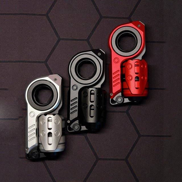 Mine Diary EDC Sinian Fidget Spinner, Mechanischer Ratschenschlitten, Push-Egg, Metall-Fingerspielzeug - Bild 1