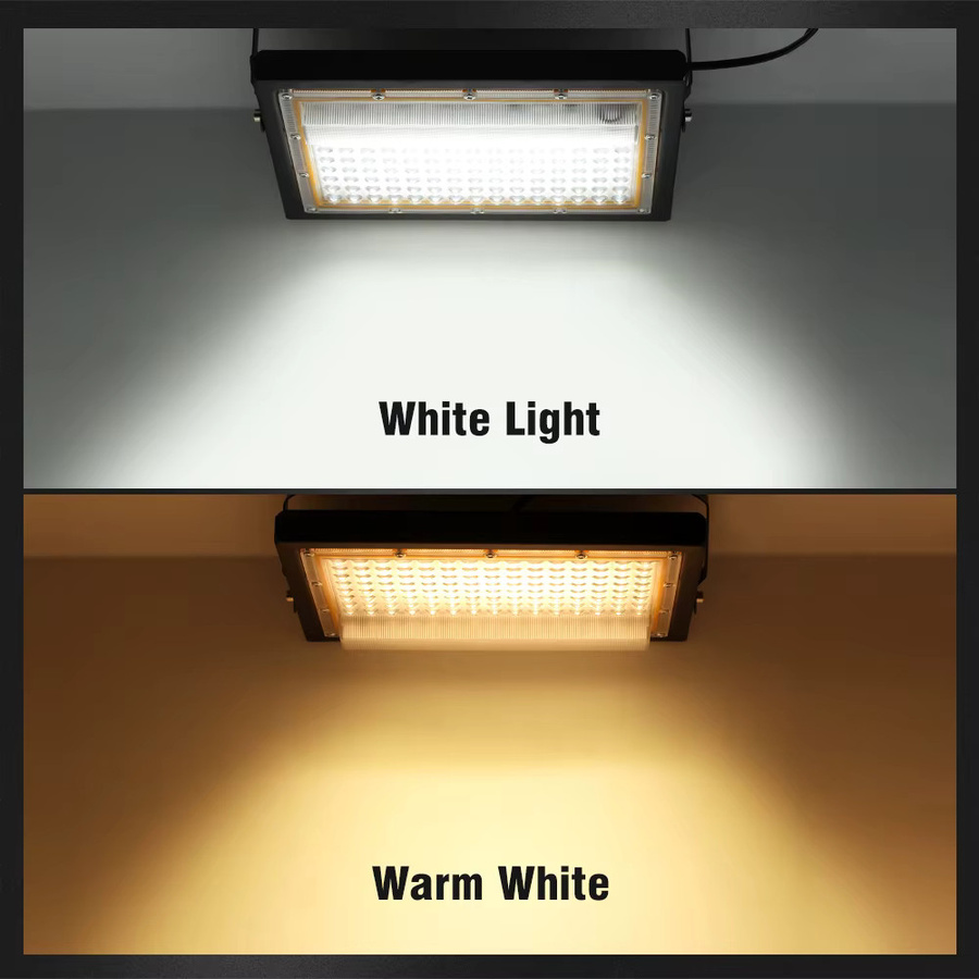 GRAXGROW LED-Außenflutlicht in Schwarz mit RGB-Funktion und Schalter, modernes Aluminium-Gehäuse für den Garten - Bild 4