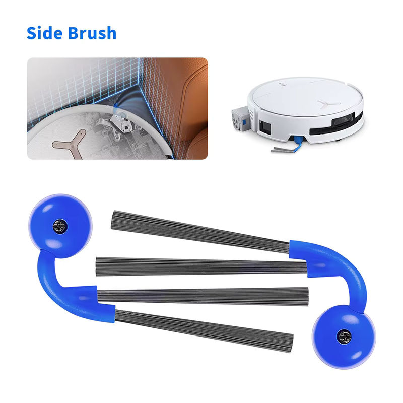 Ecovacs Seitenbürsten-Ersatzteile für die Kantenreinigung in Blau für Deebot X9, X9 Pro, X9 Pro Omni, X11 PRO, X11 PRO OMNI und X11 OMNICYCLONE - Bild 2