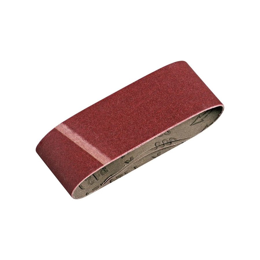 LUX-TOOLS Schleifband K120 für Holz, Metall und Farbe, Breite: 7,5 cm, Länge: 45,7 cm - Bild 2