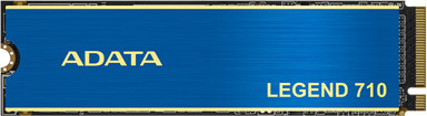 ADATA Legend 710 NVMe M.2 SSD 512 GB in Blau und Gold - Bild 1