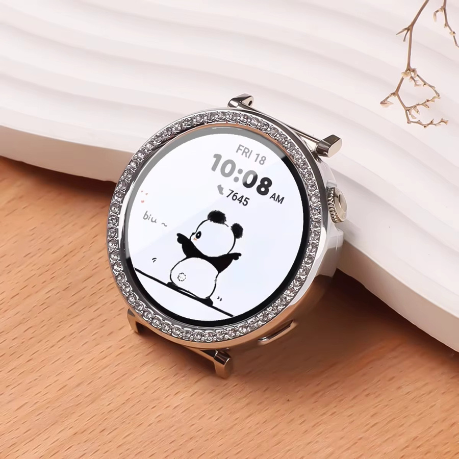 OAKCHARM Uhrenzubehör, Huawei, Edelstahl, Silber, Diamant, Damen - Bild 2